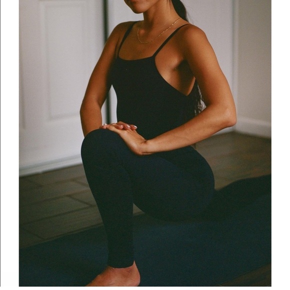 Girlfriend Collective‎ Cami Jumpsuit Black XS - Picture 7 of 7